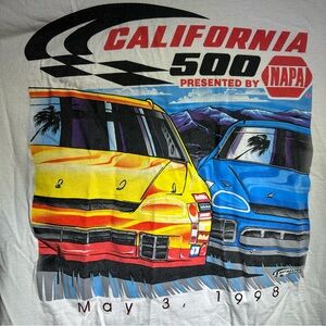Vintage NASCAR California 500 Napa 50th Anniversary Race 1998